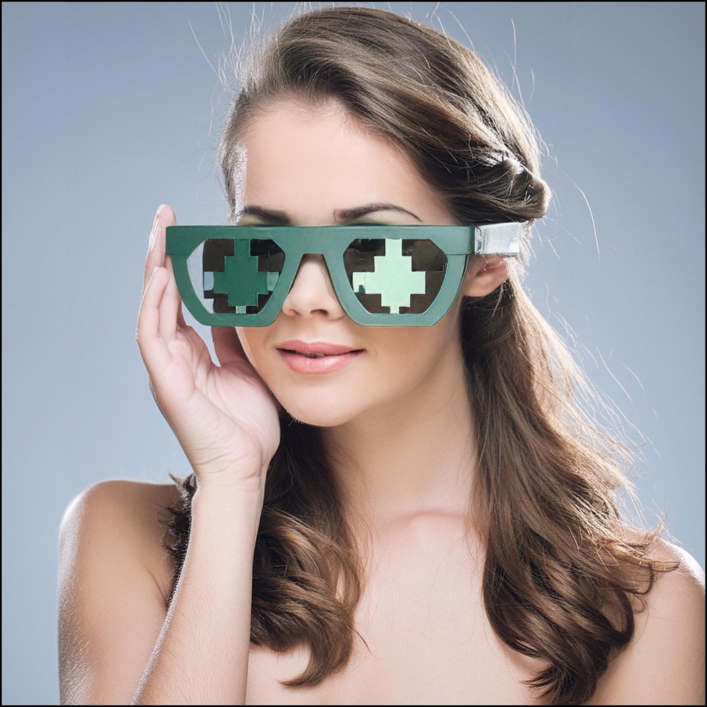 lunettes femme 8 bit apparel
